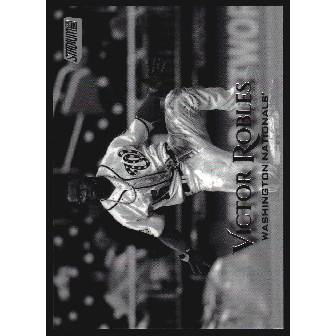 2019 Stadium Club Black and White #214 Victor Robles