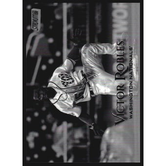2019 Stadium Club Black and White #214 Victor Robles