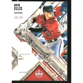 2022 Diamond Kings DK Materials Holo Silver #24 Drew Ellis