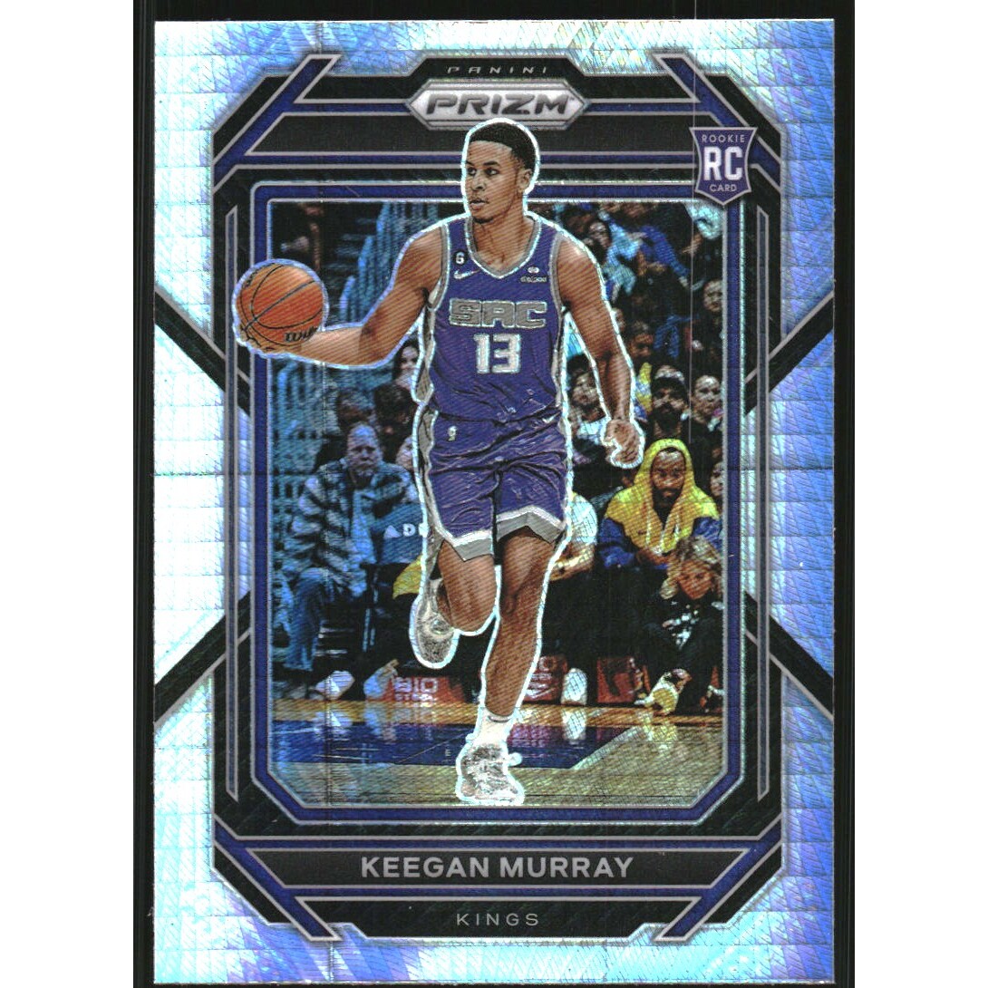 2022-23 Panini Prizm Prizms Hyper #245 Keegan Murray
