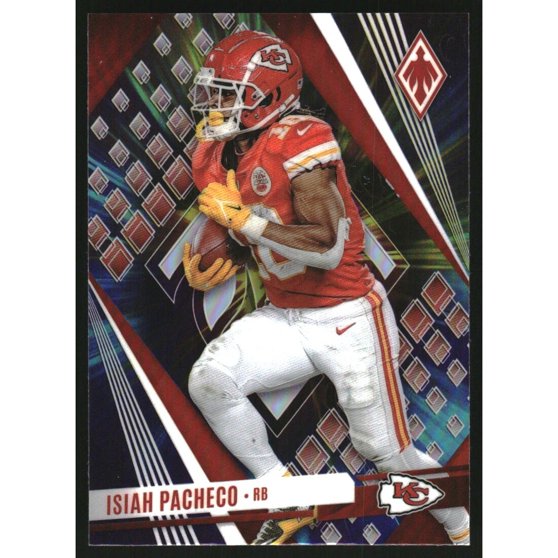 2023 Panini Phoenix Color Burst #56 Isiah Pacheco 2023 Panini Phoenix Color Burst #56 Isiah Pacheco