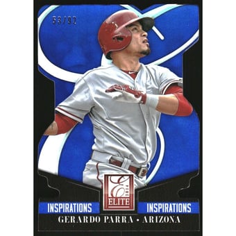 2014 Elite Inspirations #58 Gerardo Parra/92
