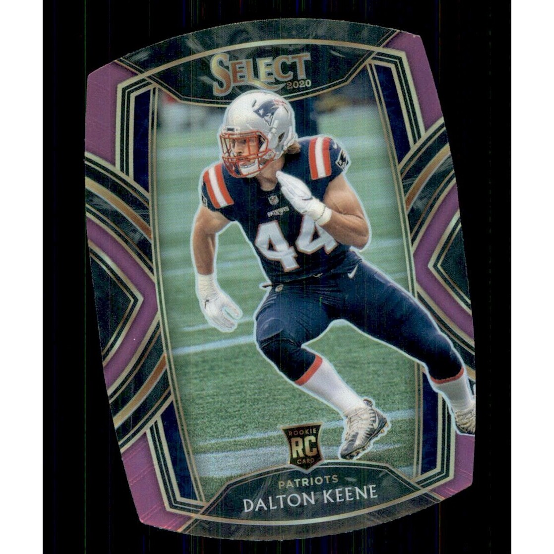 2020 Select Prizm Purple Die Cut #297 Dalton Keene