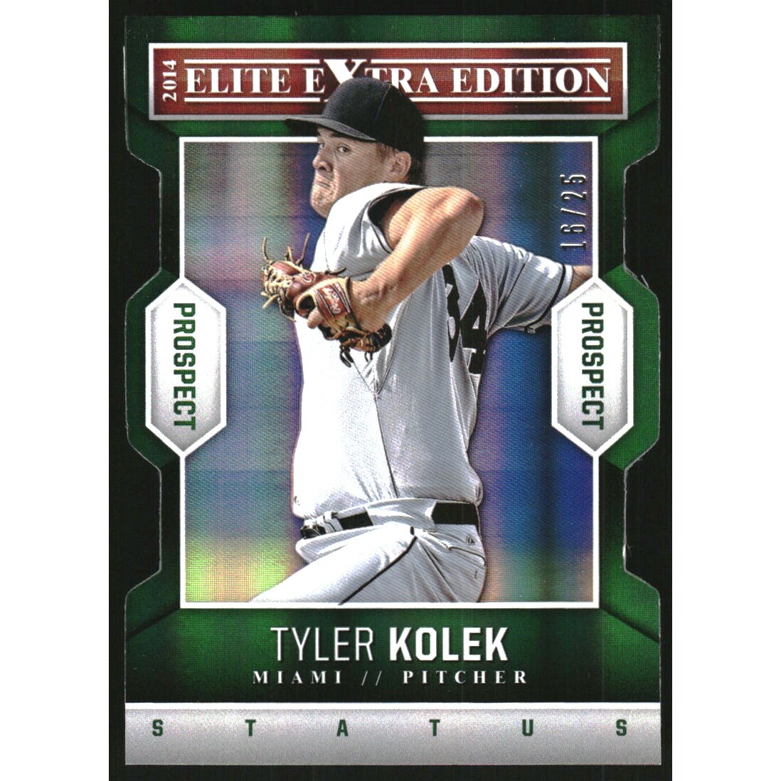 2014 Elite Extra Edition Prospects Status Emerald #2 Tyler Kolek