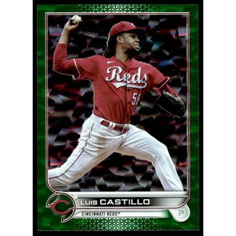 2022 Topps Green Foilboard #392 Luis Castillo