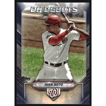2021 Topps DH Debuts Blue #DHD12 Juan Soto