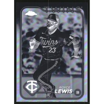 2024 Topps Chrome Negative Refractors #217 Royce Lewis