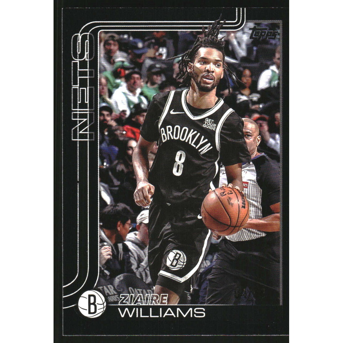 2025-26 Topps Black #9 Ziaire Williams