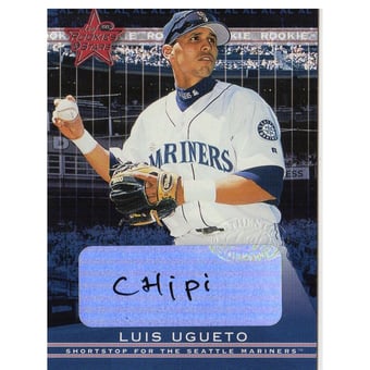 2002 Leaf Rookies and Stars Great American Signings #310 Luis Ugueto/175*