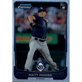 2012 Bowman Chrome Draft Refractors #20 Matt Moore