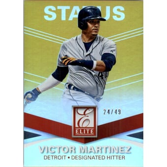 2015 Elite Status Gold #64 Victor Martinez