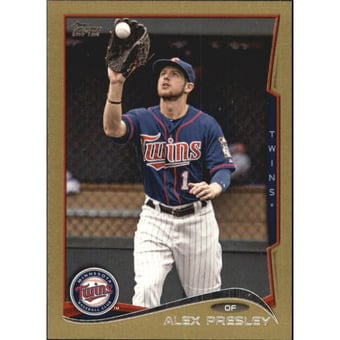 2014 Topps Mini Gold #624 Alex Presley