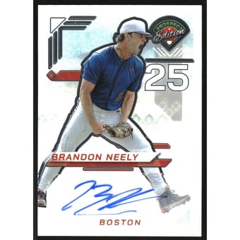 2025 Panini Prospect Edition Holo Prospect Ticket Signatures Prizms #18 Brandon Neely EXCH