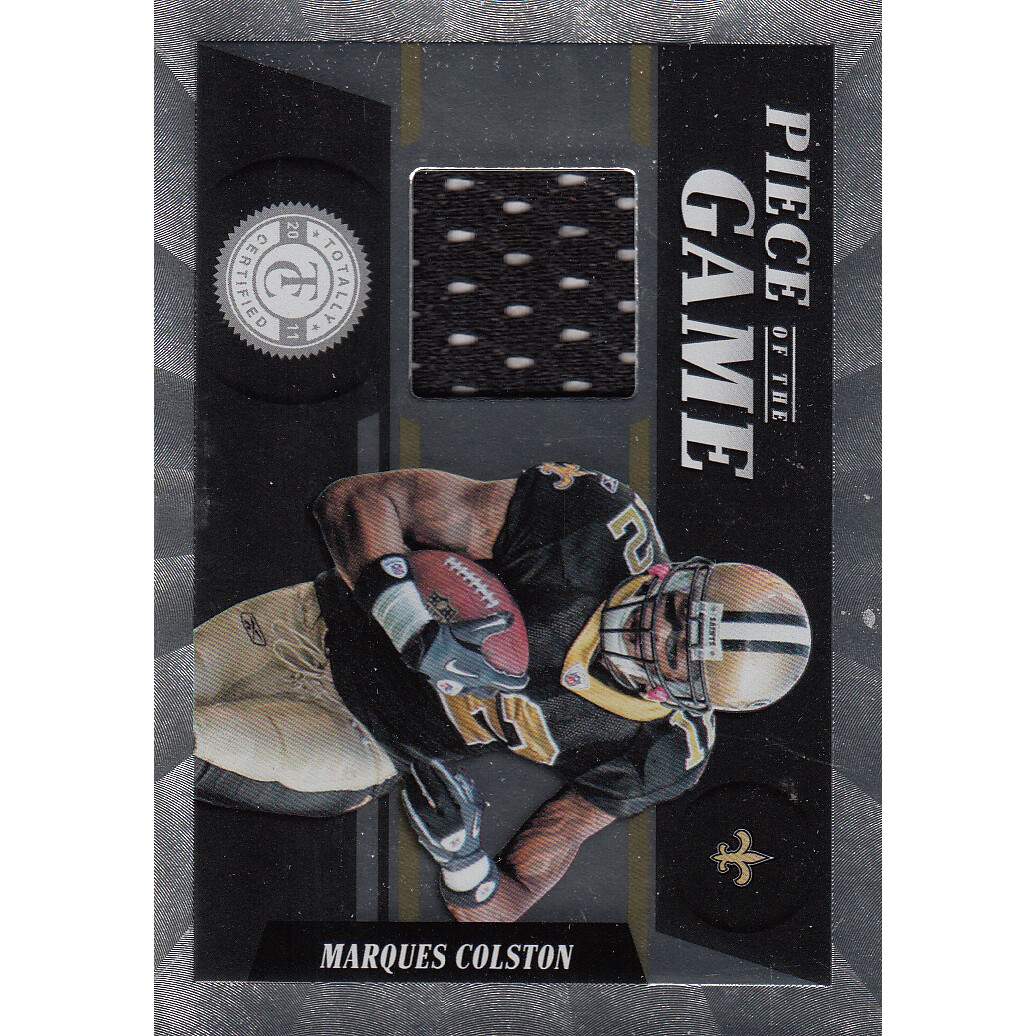 2011 Totally Certified Piece of the Game #30 Marques Colston/149