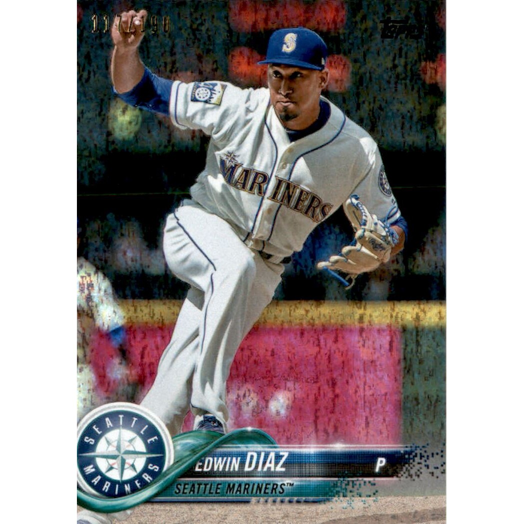 2018 Topps Factory Set Foilboard #321 Edwin Diaz