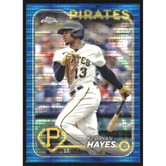 2024 Topps Chrome Blue Sonar Refractors #285 Ke'Bryan Hayes