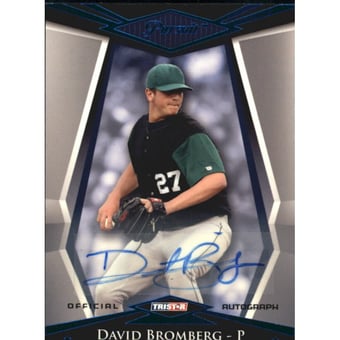 2011 TRISTAR Pursuit Autographs Blue #66 David Bromberg