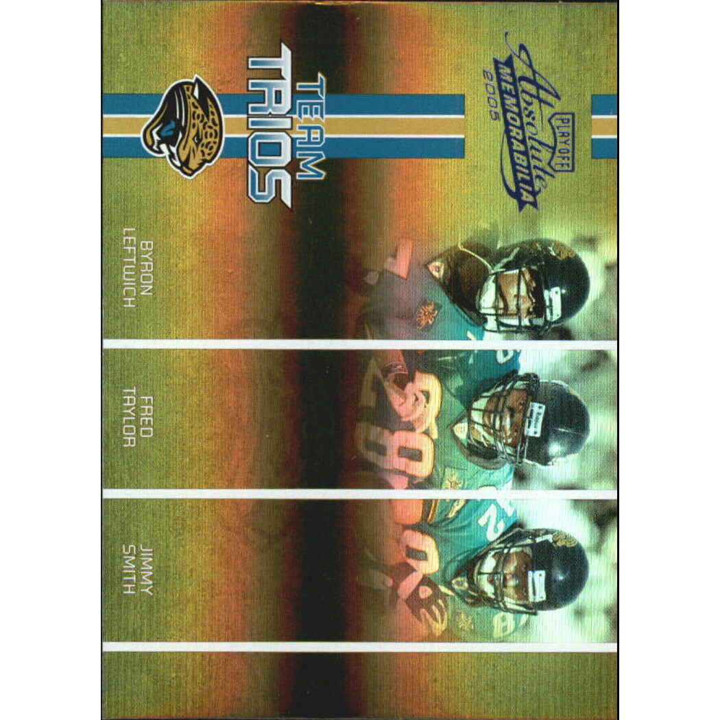 2005 Absolute Memorabilia Team Trios Spectrum #6 Byron Leftwich/Fred Taylor/Jimmy Smith