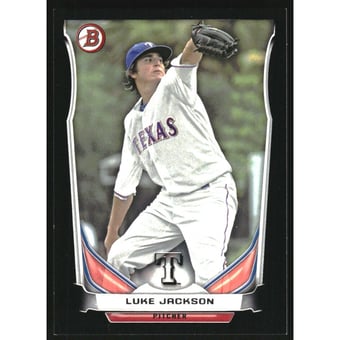 2014 Bowman Prospects Black #BP18 Luke Jackson