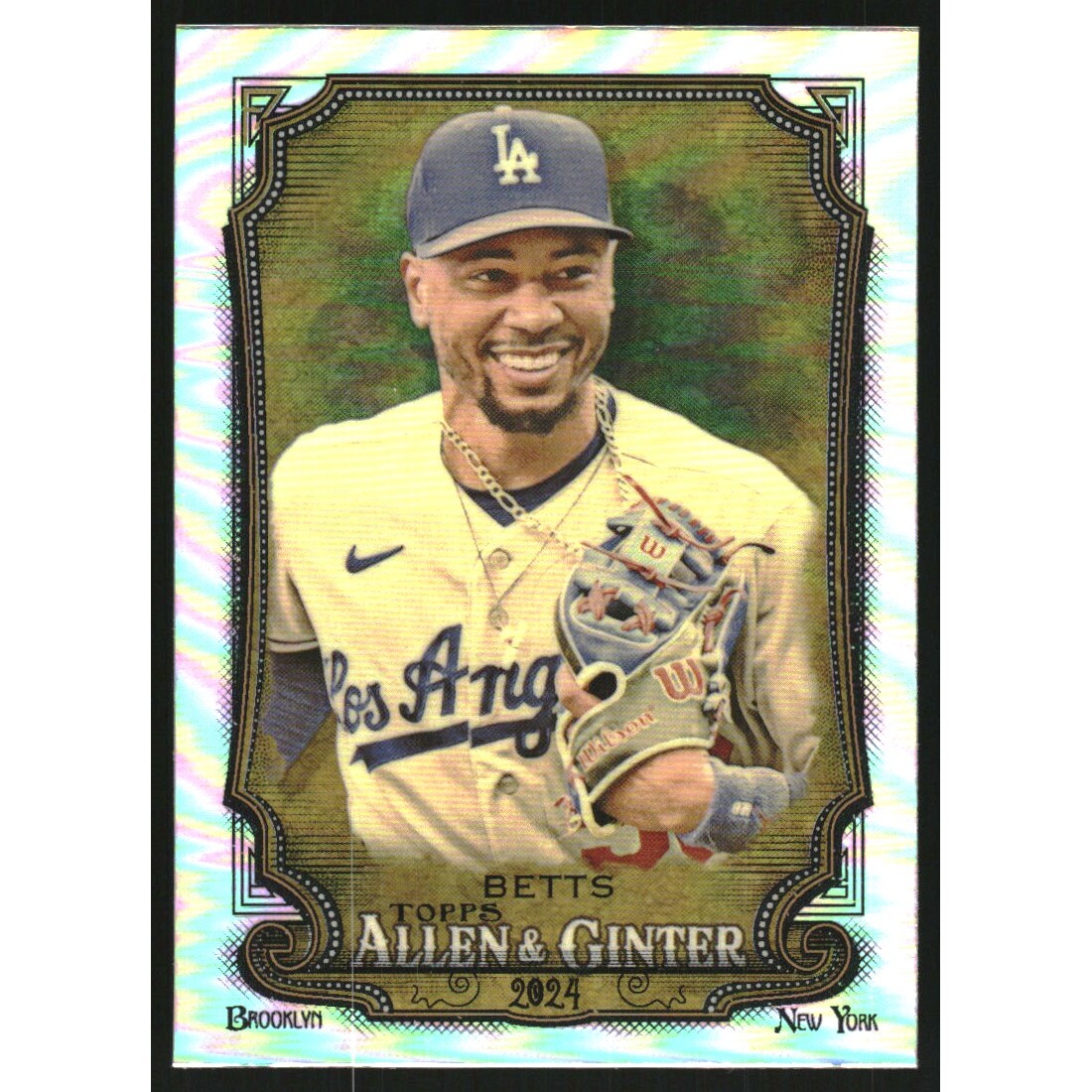 2024 Topps Allen and Ginter Chrome Refractors #94 Mookie Betts