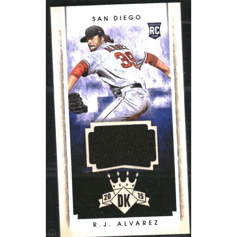 2015 Diamond Kings DK Minis Materials #176 R.J. Alvarez/99
