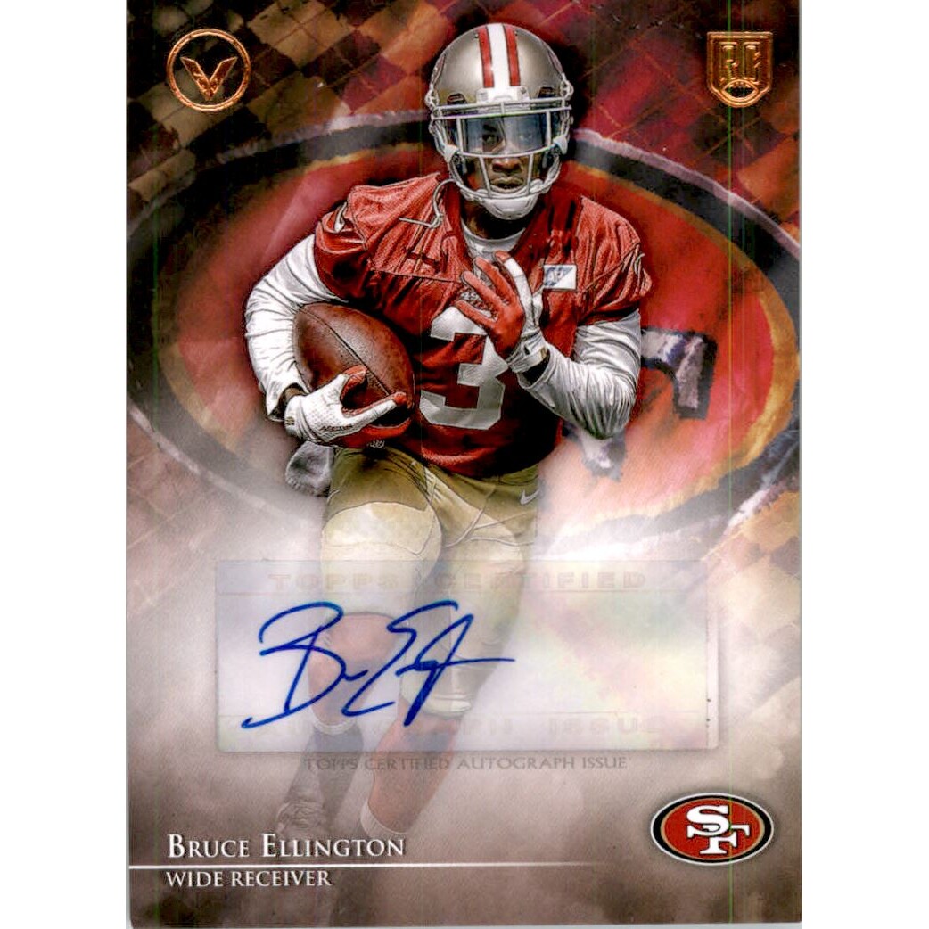 2014 Topps Valor Autographs #VABE Bruce Ellington
