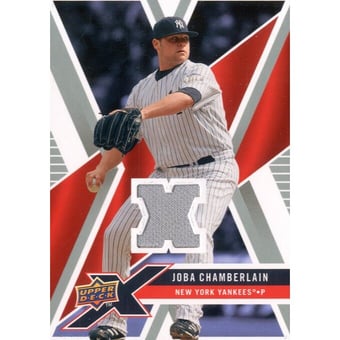 2008 Upper Deck X Memorabilia #JC Joba Chamberlain