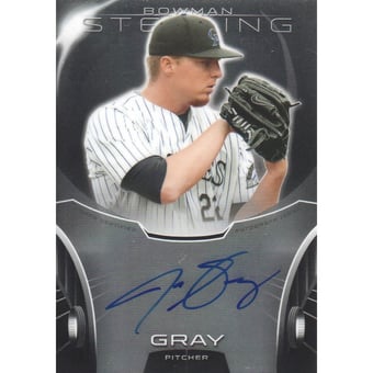 2013 Bowman Sterling Prospect Autographs #JG Jonathan Gray