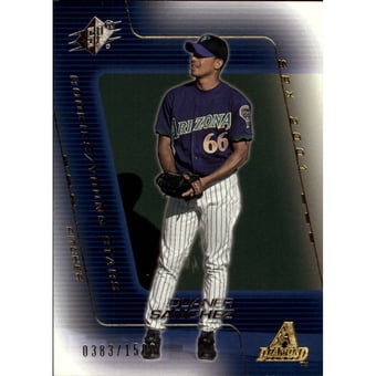 2001 SPx #190 Duaner Sanchez YS RC