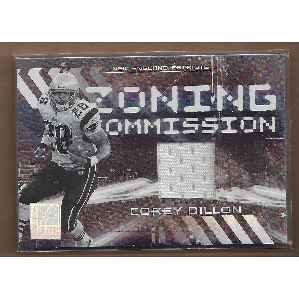 2006 Donruss Elite Zoning Commission Jerseys #ZC37 Corey Dillon. rookie card picture