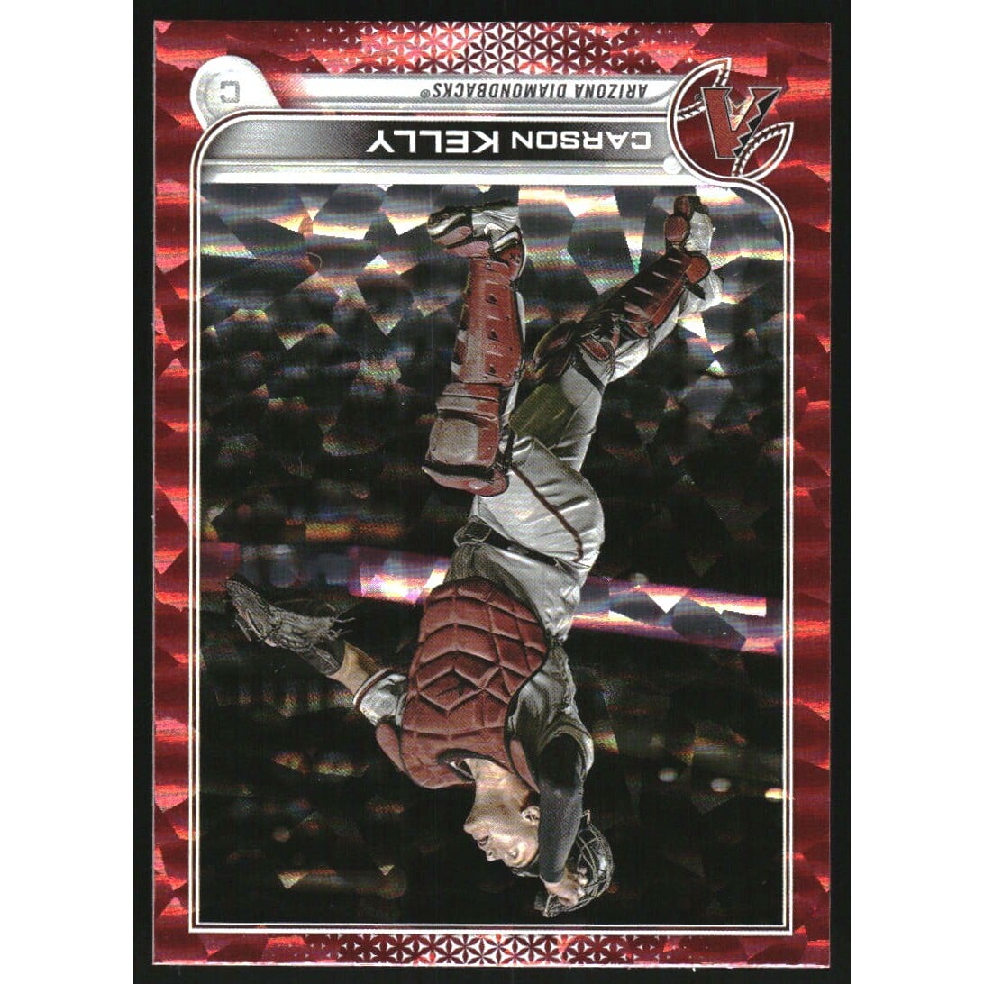 2022 Topps Red Foilboard #177 Carson Kelly. rookie card picture