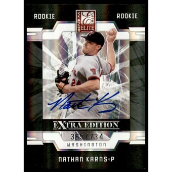 2009 Donruss Elite Extra Edition #115 Nathan Karns AU/734