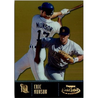 2001 Topps Gold Label Class 3 Gold #31 Eric Munson