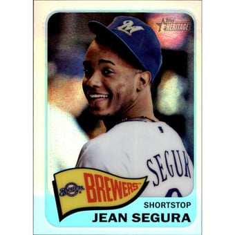 2014 Topps Heritage Chrome Refractors #489 Jean Segura
