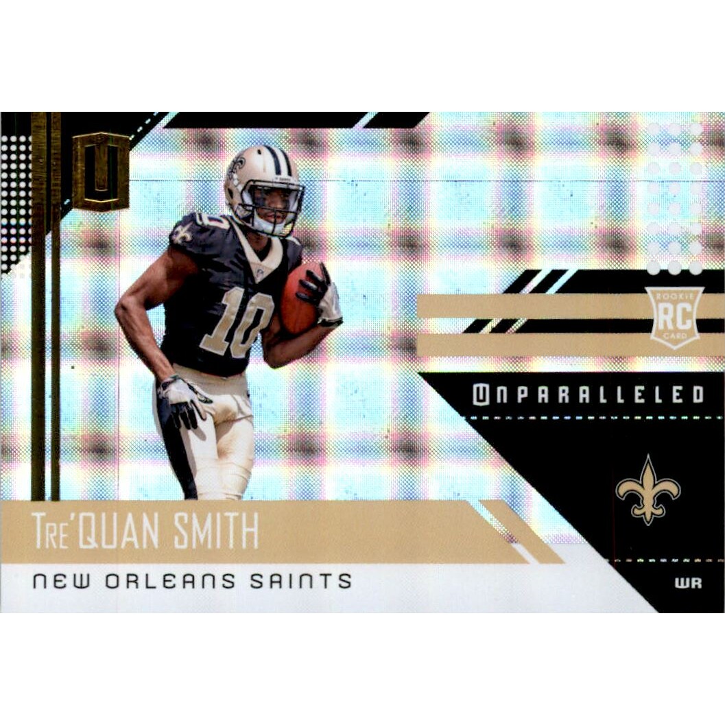 2018 Panini Unparalleled Superplaid #294 Tre'Quan Smith