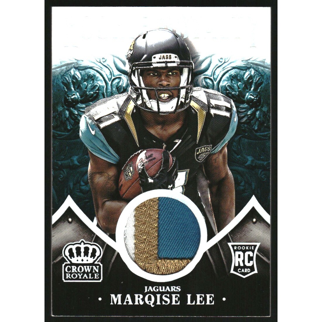 2014 Crown Royale Rookie Royalty Materials Prime #RR15 Marqise Lee/49