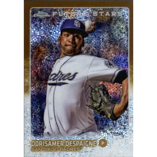 2015 Topps Update Chrome Gold Refractors #US392 Odrisamer Despaigne