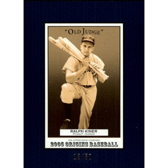 2005 Origins Old Judge Blue #110 Ralph Kiner RET