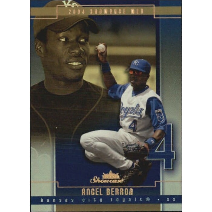 2004 Fleer Showcase Legacy #49 Angel Berroa. rookie card picture