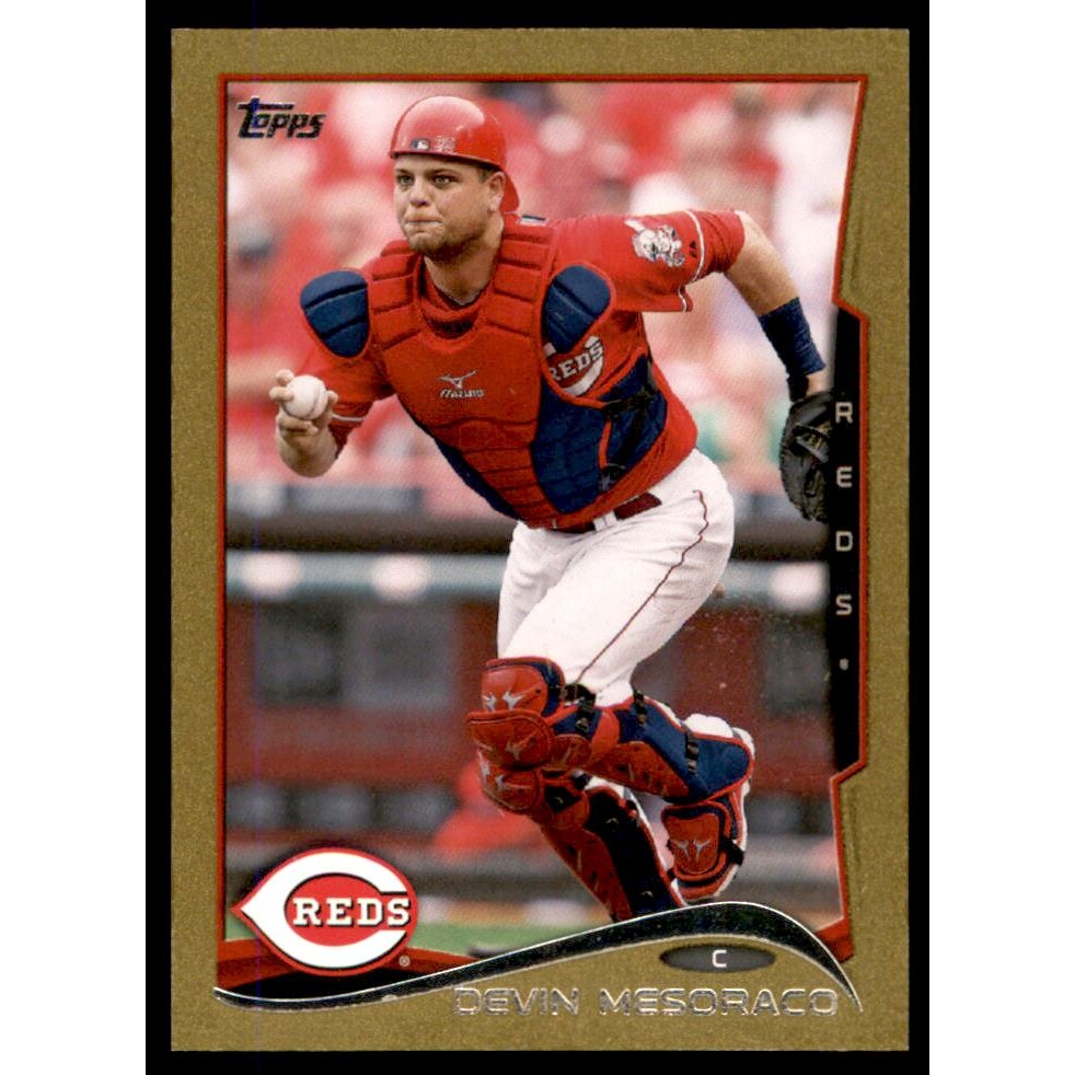 2014 Topps Mini Gold #393 Devin Mesoraco 2014 Topps Mini Gold #393 Devin Mesoraco