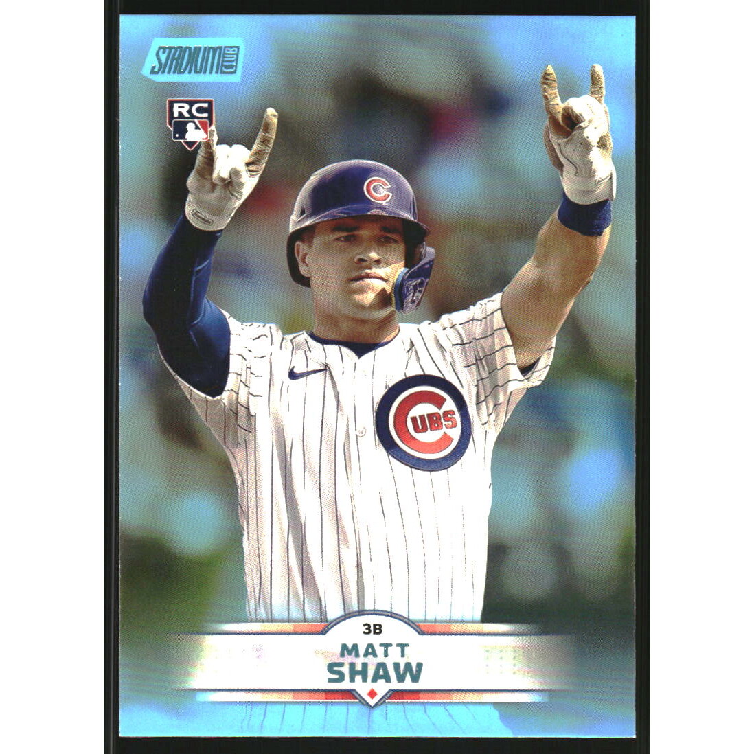 2025 Stadium Club Light Blue #65 Matt Shaw 2025 Stadium Club Light Blue #65 Matt Shaw