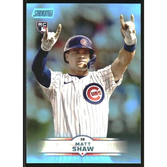 2025 Stadium Club Light Blue #65 Matt Shaw