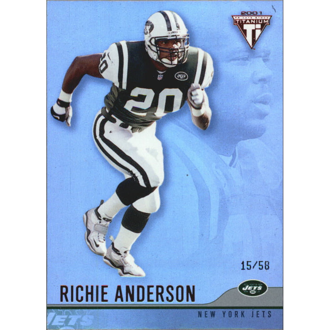 2001 Titanium Red #89 Richie Anderson