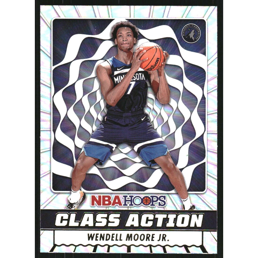 2022-23 Hoops Class Action Holo #22 Wendell Moore Jr.