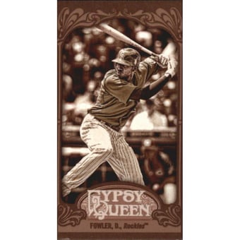 2012 Topps Gypsy Queen Mini Sepia #95 Dexter Fowler