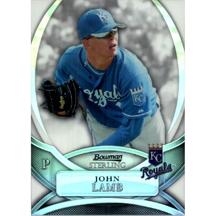 2010 Bowman Sterling Prospects Refractors #JL John Lamb. rookie card picture