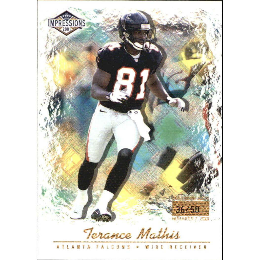 2001 Pacific Impressions Premiere Date #9 Terance Mathis 2001 Pacific Impressions Premiere Date #9 Terance Mathis