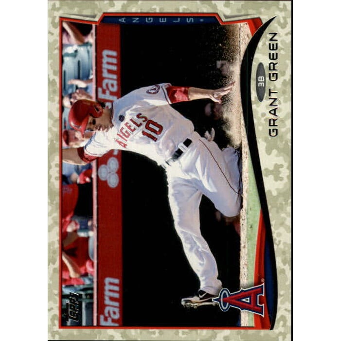 2014 Topps Camo #644 Grant Green. rookie card picture