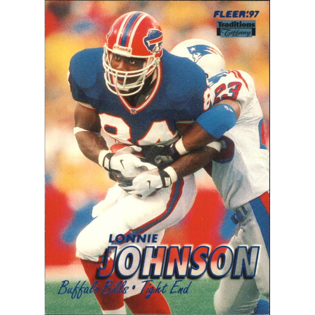 1997 Fleer Tiffany Blue #111 Lonnie Johnson