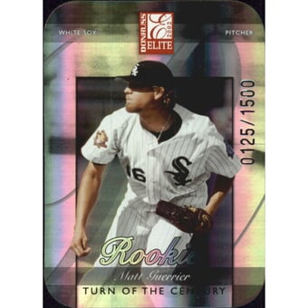 2002 Donruss Elite Turn of the Century #165 Matt Guerrier/50*